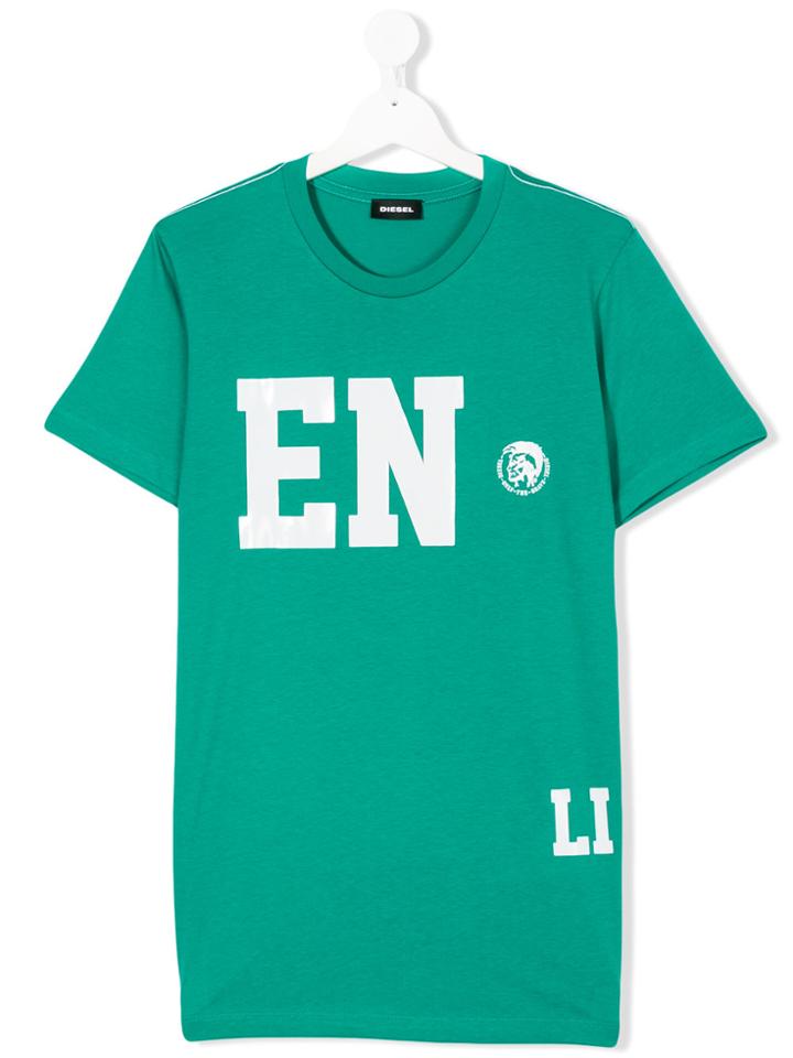 Diesel Kids Tofri T-shirt - Green