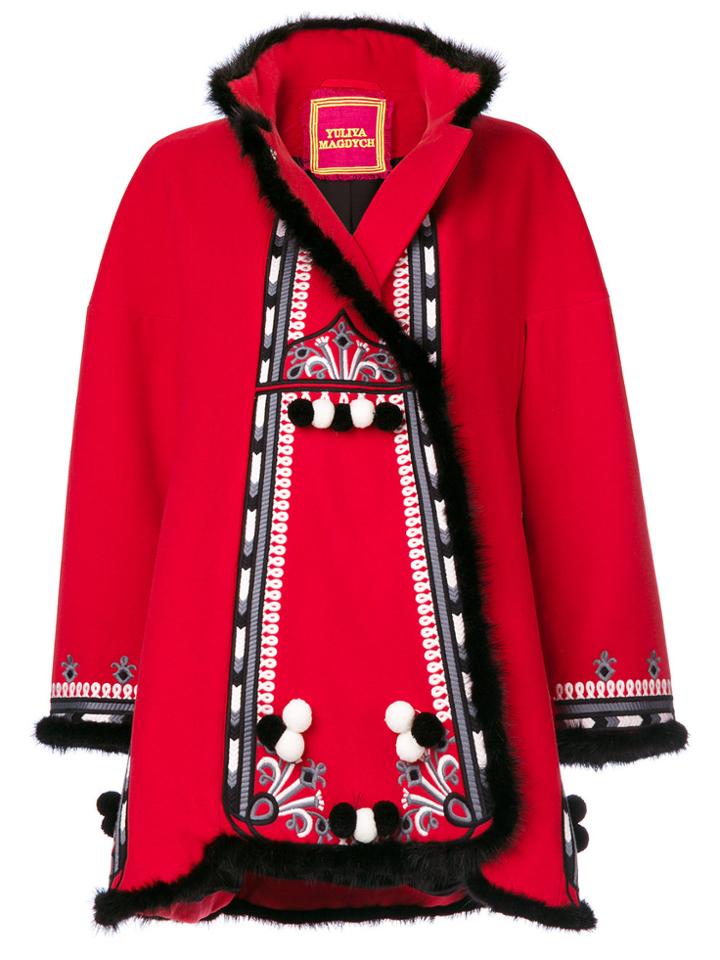 Yuliya Magdych Hutsil Embroidered Coat