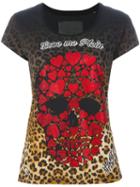 Philipp Plein - Skull Print T-shirt - Women - Cotton - L, Cotton