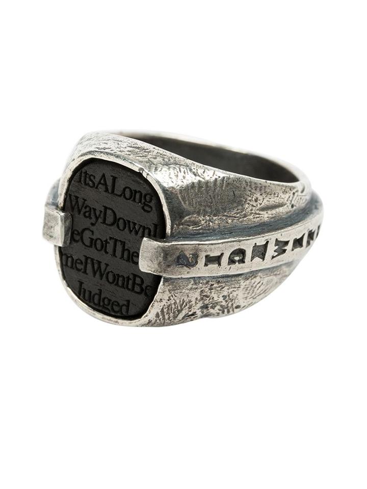Tobias Wistisen Engraved Signet Ring