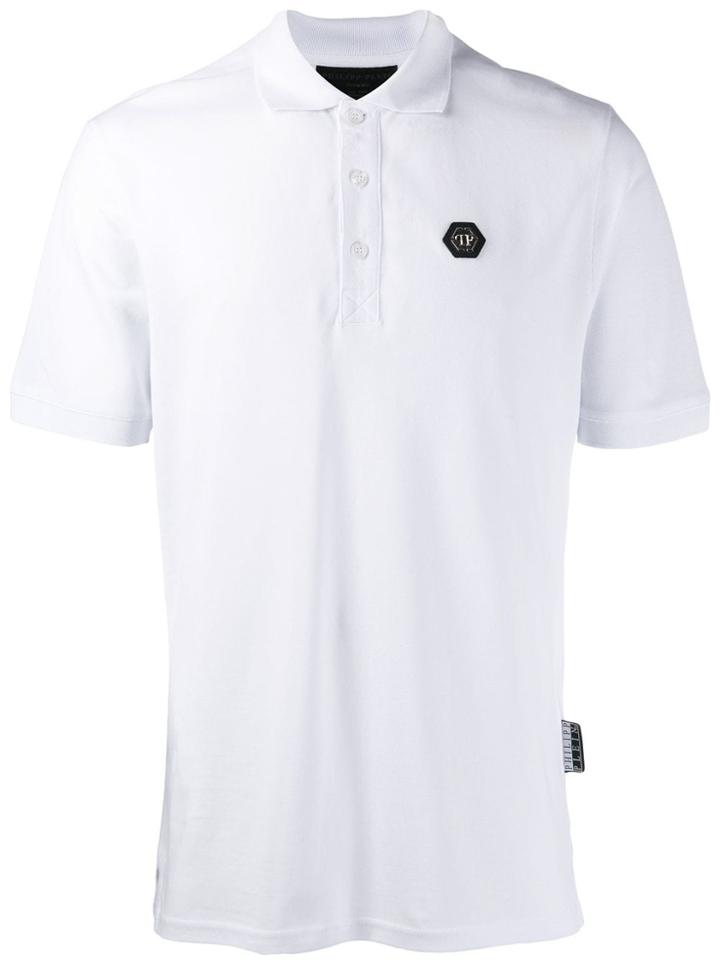Philipp Plein Ss Flame Polo Shirt - White
