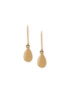 Carolina Bucci 18kt Yellow Gold Pear Cut Shiny Drop Earrings