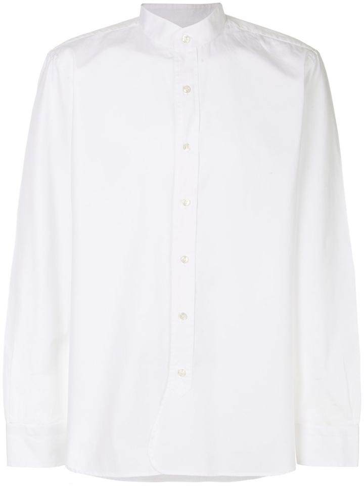 Doppiaa Plain Shirt - White