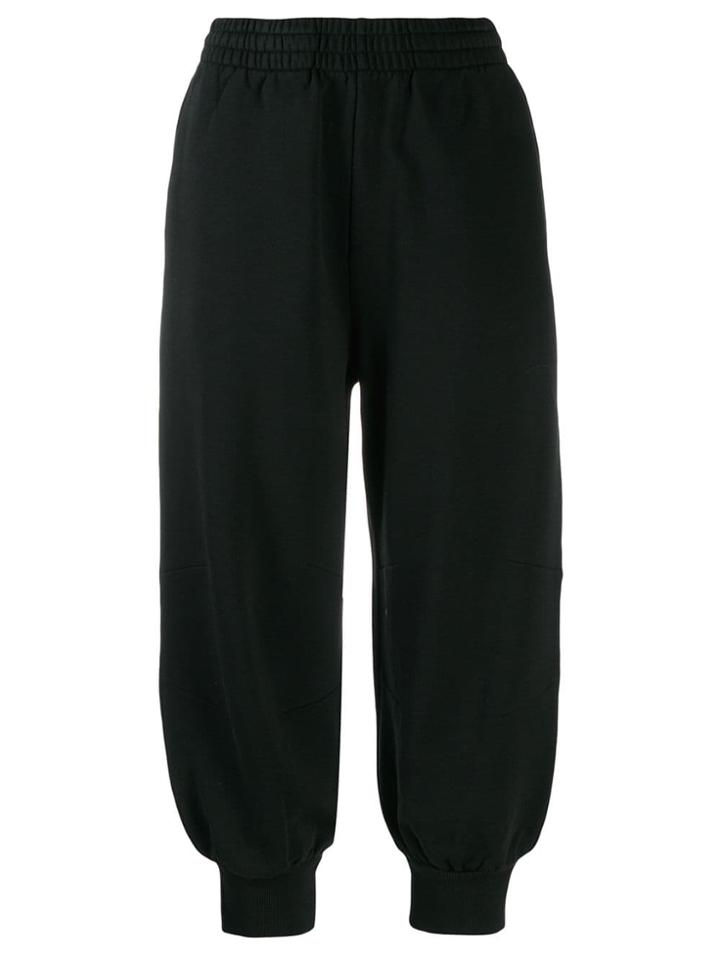 Mm6 Maison Margiela Cropped Sweatpants - Black