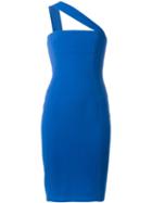 Dsquared2 One Shoulder Dress, Women's, Size: 42, Blue, Viscose/polyester/spandex/elastane