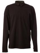 L Eclaireur Shigoto Polo Shirt, Adult Unisex, Size: Xs, Black, Cotton/spandex/elastane