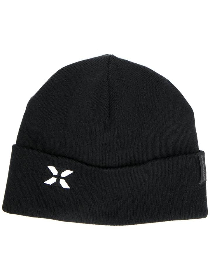 Mammut Delta X Logo Beanie Hat - Black