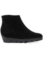 Hogl Ankle Wedge Boots - Black