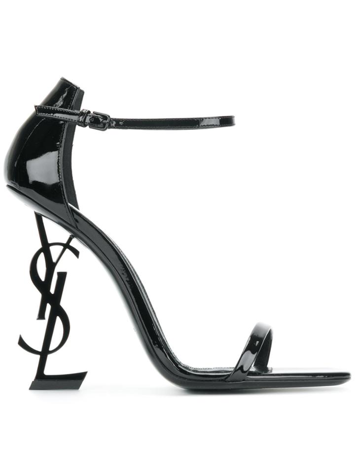 Saint Laurent Opyum 110 Sandals - Black
