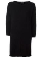Société Anonyme 'noemi' Curved Pullover, Women's, Size: 1, Black, Polyamide/alpaca/merino