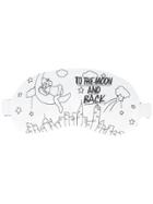 Morgan Lane To The Moon Sleeping Mask - Black