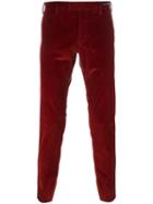 Pt01 Skinny Trousers, Men's, Size: 52, Red, Cotton/spandex/elastane