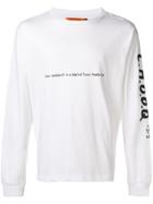 Vyner Articles Printed Long-sleeve T-shirt - White