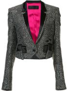 Haider Ackermann Embellished Cropped Jacket - Black