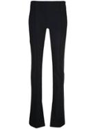 Adam Lippes Side Slit Trousers - Black