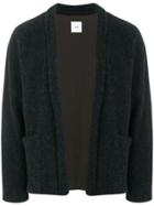 Ts(s) Textured Open Front Cardigan - Grey