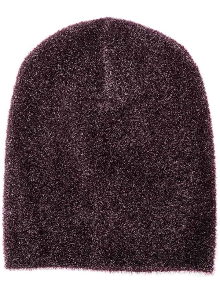 Laneus Laneus Acd1202 Purple Leather/fur/exotic Skins->leather