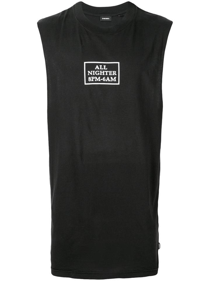 Diesel Patch Print Tank Top - Unavailable