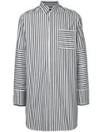 Strateas Carlucci Striped Shirt - Grey