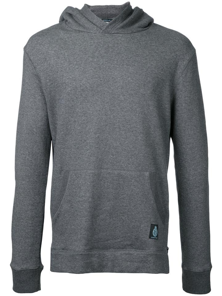 Guild Prime Logo Patch Hoodie, Men's, Size: 3, Grey, Cotton