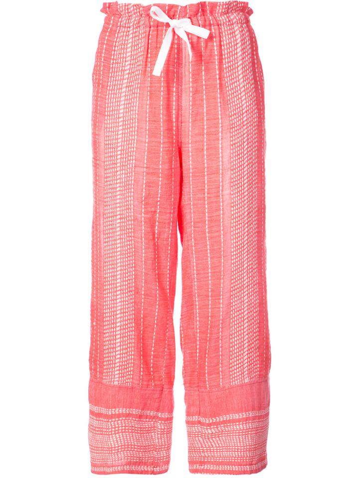 Lemlem Relaxed Fit Pants - Red