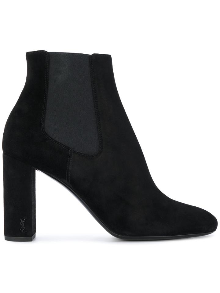 Saint Laurent Loulou95 Chelsea Boots - Black