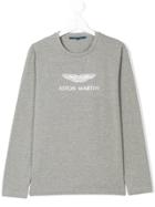 Aston Martin Kids Printed T-shirt - Grey