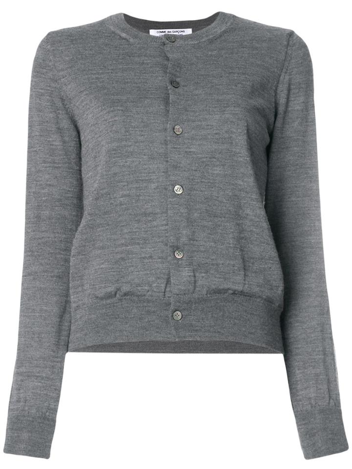 Comme Des Garçons Comme Des Garçons Button Cardigan - Grey