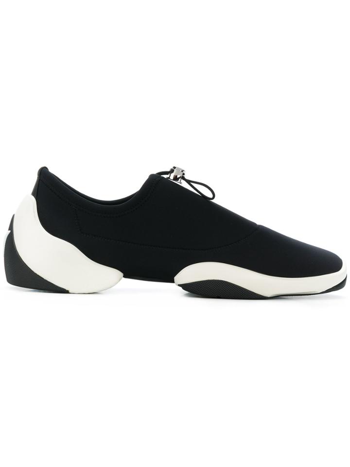 Giuseppe Zanotti Design Neoprene Sneakers - Black