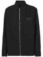 Prada Full-zipped Shirt Jacket - Black
