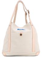 Ermanno Gallamini Top Handles Tote, Women's, Nude/neutrals, Cotton