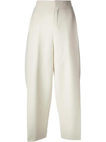 Chloe Crepe Cropped Trousers
