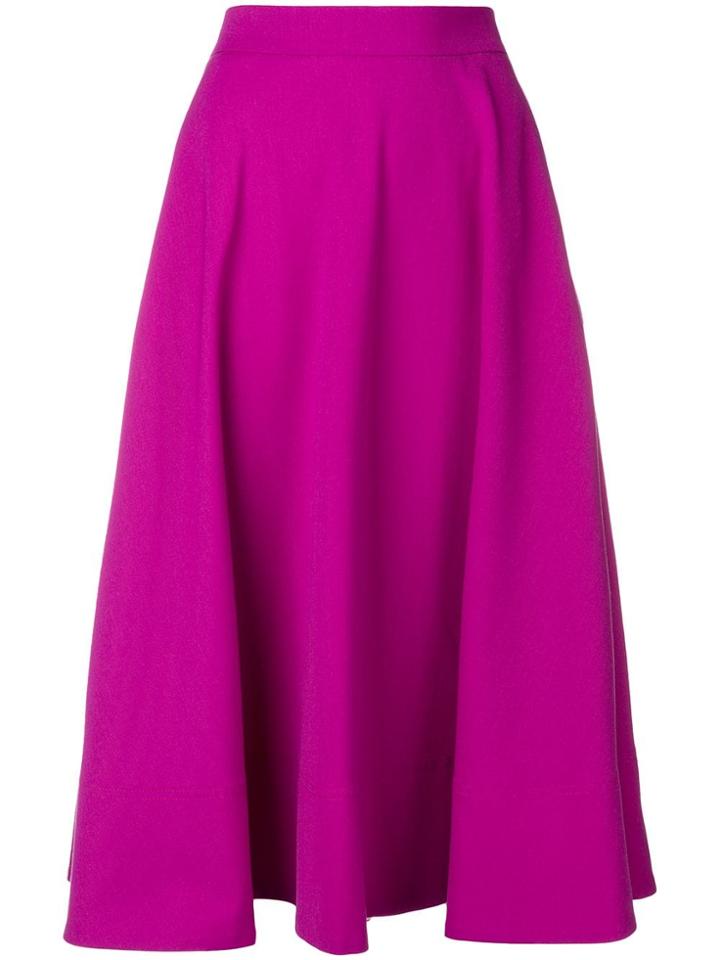Calvin Klein Flared Skirt - Pink & Purple