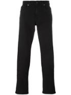 7 For All Mankind Dark Wash Denim Jeans, Men's, Size: 34, Black, Cotton/modal/polyester/spandex/elastane