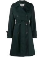 Acne Studios Belted Trench Coat - Green