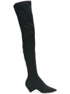 Ash Cara Over-the-knee Boots - Black