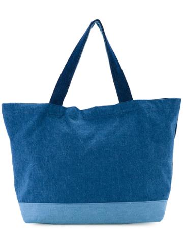 Orslow Denim Tote, Men's, Blue, Cotton