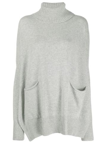 Ma'ry'ya Oversized Sweater - Grey