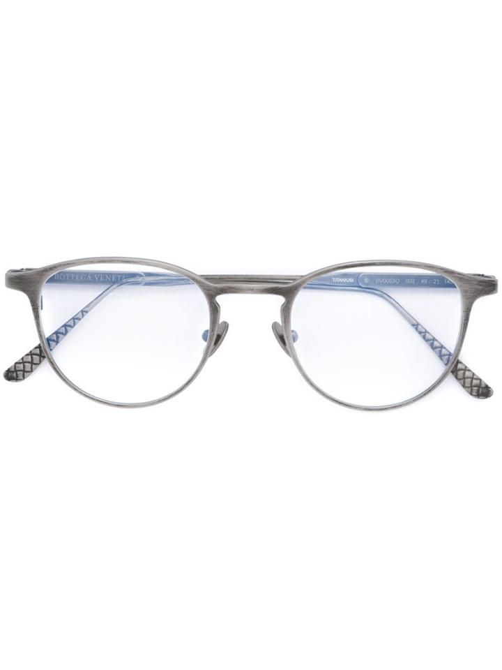 Bottega Veneta Intrecciato Detail Glasses