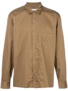 Mauro Grifoni Long Sleeve Shirt - Brown