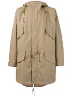 Stella Mccartney - Technical Parka Jacket - Men - Cotton/polyurethane Resin - 46, Nude/neutrals, Cotton/polyurethane Resin