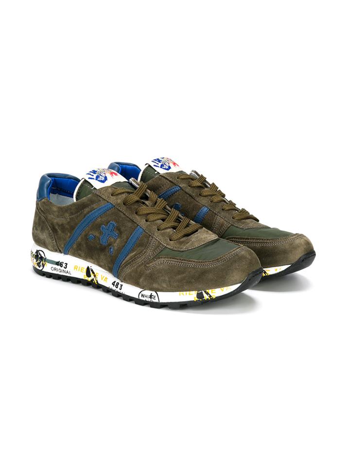 Premiata Kids Sky Sneakers - Green