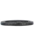 Brioni Slim Belt, Women's, Black, Leather