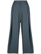Fabiana Filippi Classic Cropped Trousers - Grey