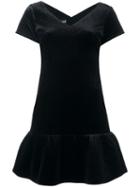 Boutique Moschino V-neck Dress, Women's, Size: 42, Polyester/other Fibers