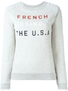 Zoe Karssen French Kissing Print Sweatshirt