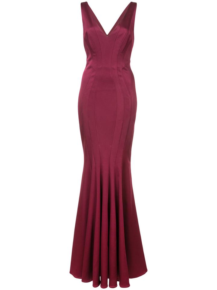 Zac Zac Posen Ronnie Gown - Red