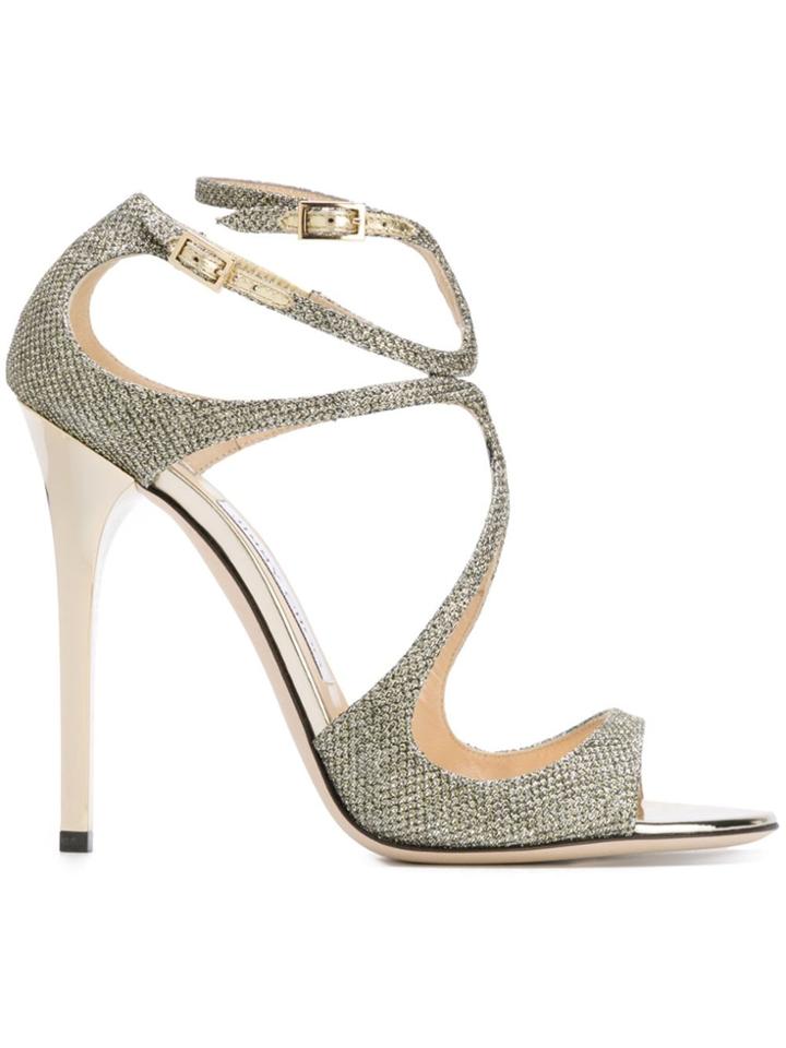 Jimmy Choo 'lance' Sandals - Metallic