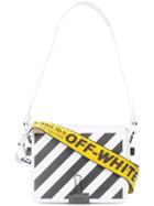 Off-white Striped Logo Crossbody Bag