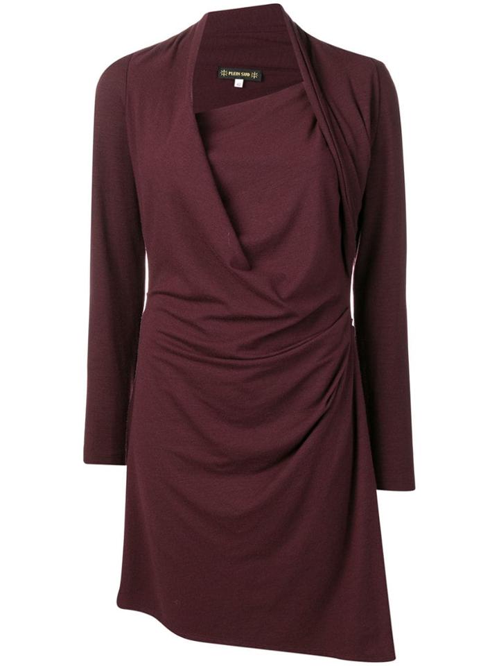 Plein Sud Draped Dress - Purple